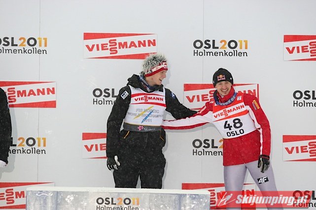 148 Thomas Morgenstern, Adam Maysz